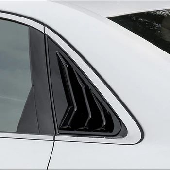 Automobilio Galinio Lango Aklas Atspalvių Žaliuzės Rėmo stiklo Palangės Liejimo Dangtelio Lipdukas Apdaila Audi 17 - 20 A4 B8 B9 Automobilis Priedai