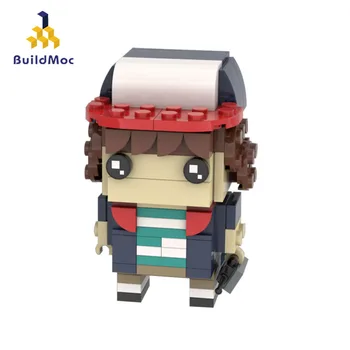 Buildmoc Filmą Duomenys Svetimas Dalykų Brickheadz Lėlės SS Kūrimo Bloką Plytų Kolekciją Modelis Asamblėjos Švietimo Žaislas Dovanos