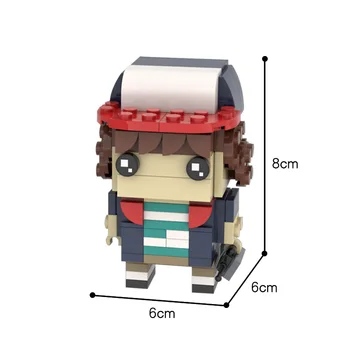 Buildmoc Filmą Duomenys Svetimas Dalykų Brickheadz Lėlės SS Kūrimo Bloką Plytų Kolekciją Modelis Asamblėjos Švietimo Žaislas Dovanos