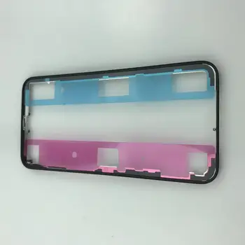 10vnt/maišas kokybės originalus iPhone X/10 sugadintas LCD Jutiklinis Ekranas Priekinio Rėmo Vidurinė Bezel pakeisti Būsto remonto restauruotas