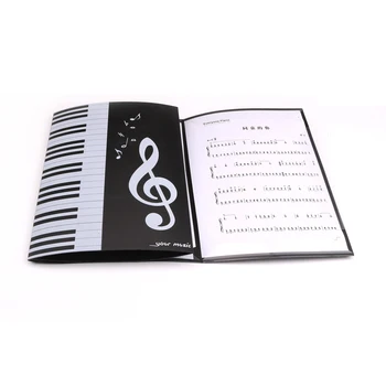 A4 Trys Raukšlės Šešių Puslapio Plėtros Fortepijono Muzikos Katalogą Keturių Pusių Rezultatas Lankstymo Dokumentas Muzikos Mokymosi Aplanką 0.5*23.5*1.2