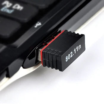 1pcs Mados USB Mini Nešiojamieji Pažangaus Belaidžio ryšio Smulkaus Tinklo plokštė 150Mbps Kompiuterio Wifi priėmimo Ir Perdavimo Adapteris Įrankiai