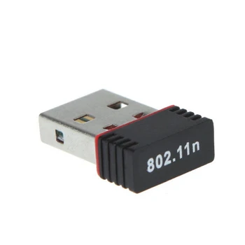 1pcs Mados USB Mini Nešiojamieji Pažangaus Belaidžio ryšio Smulkaus Tinklo plokštė 150Mbps Kompiuterio Wifi priėmimo Ir Perdavimo Adapteris Įrankiai