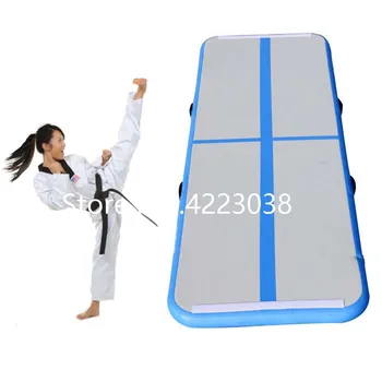 Nemokamas Pristatymas pripučiami oro bėgių akrobatikos kilimėlis 3x1x0.2m gimnastika taekwondo pripučiami oro kilimėlis jogos kilimėlis vaikai Nemokamai Siurblys