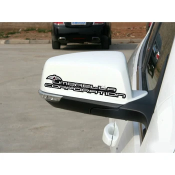 Aliauto 2 x Umbrella Korporacijos Automobilio galinio vaizdo veidrodis lipdukas Ir Decal 