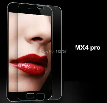 200 Naujų 0.26 mm 2,5 D Premium Grūdintas Stiklas Ekrano apsaugos MEIZU MX4 Pro 