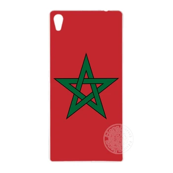 HAMEINUO Marokas vėliavos Maroko Padengti telefono dėklas sony xperia C6 XA1 XA ULTRA X XP L1 X kompaktiškas XR/XZ/XZS PRIEMOKA