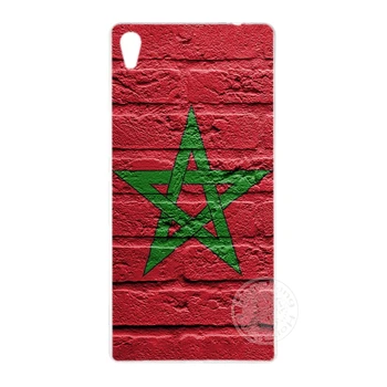 HAMEINUO Marokas vėliavos Maroko Padengti telefono dėklas sony xperia C6 XA1 XA ULTRA X XP L1 X kompaktiškas XR/XZ/XZS PRIEMOKA