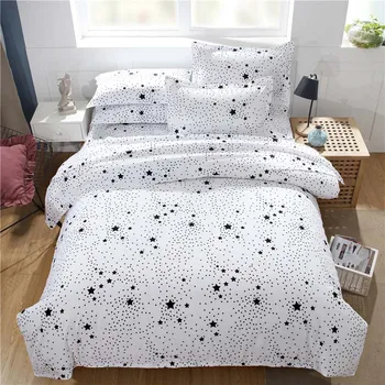 Klasikinis Namų Tekstilės Miegamasis Rudenį Patalynės Komplektas Žvaigždžių Žvaigždės Modelis Poliesteris Patalyne, Antklode Padengti Užvalkalas Antklodė Padengti