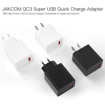 JAKCOM QC3 Super Greitai Įkrauti USB Adapteriu, Naujas atvykimo, kaip jk telefono dezinfekavimo 9 pastaba pro automobilinis įkroviklis, usb bevielio padas