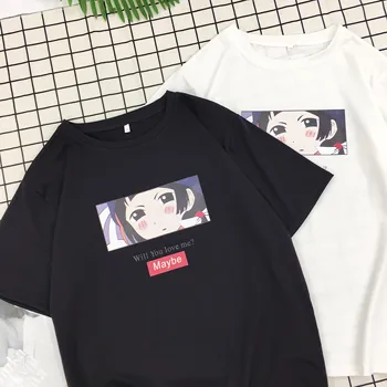 YouGeMan Harajuku Streetwear T-marškinėliai Moterims Vasaros Trumpas Rankovės marškinėliai korėjos Ulzzang Derliaus Spausdinti Marškinėliai Moterų Topai