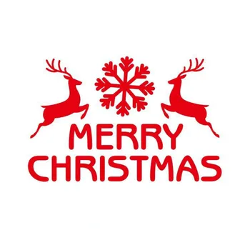 2017 Merry Christmas Kalėdų Automobilių Stilius Asmenybės Kūno Lipdukai Automobilio Traukti Gėlių Lipdukai Langą Lipdukai Apdaila