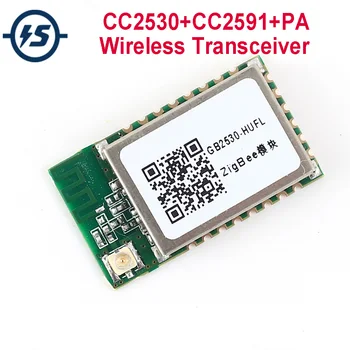 CC2530+CC2591+PA Belaidis siųstuvas-imtuvas 2.4 GHz 2.4 G UART Skaidrus Perdavimo Modulis Di Smart Home