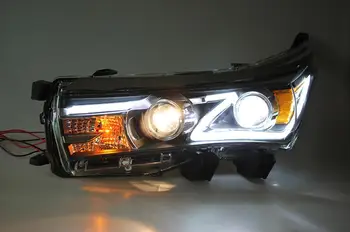 LED Žibintai Toyota Corolla 2016 Automobilio Led Žibintai, Dvigubi Ksenoniniai Objektyvas Automobilių Reikmenys Dieniniai Žibintai