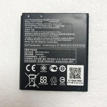 GeLar 3.8 V 2160mAh B11P1421 Baterija Asus ZenFone C ZC451CG Z007 Mobiliojo Telefono Baterijas