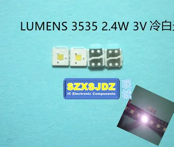 300PCS LIUMENŲ LED Backlight Flip-Chip LED 2.4 M 3V 3535 šaltai balta 153LM SAMSUNG 