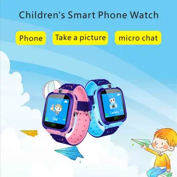 Vaikai Smart Žiūrėti Vaikai LBS Vietą Vandeniui Atsparus Silikoninis Dirželis Laikrodis Nešiojami Prietaiso JAV vertybinių Popierių 2-7 Dienų Pristatymas