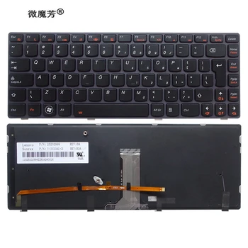 Naujas Lenovo Y480 Y480A Y480N Y480P Y485 Y485P Y480M klaviatūros 25202980