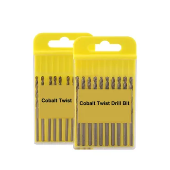 Kobalto Twist Drill Bit Nerūdijančio Plieno Sukamuosius Galvos Kobalto Twist Bitų Rinkinys, Elektrinis Grąžtas Keraminių Plytelių Lydinio Gręžimo 1-13mm
