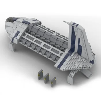 SS Separatistinės Sheathipede-klasė B Tipo Shuttle Modeliavimas Erdvėlaivis Modelio Kūrimo Blokai 