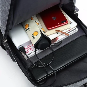Vyrų jaunimo mados daugiafunkcinis oksfordo atsitiktinis nešiojamojo kompiuterio kuprinė mokyklos krepšiai, usb įkrovos vandeniui kelionės krepšys vyrų bolsa mochila