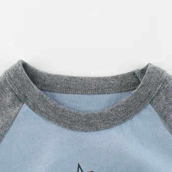 27kids vaikų rudens naujo produkto 2021 korėjos berniukų marškinėliai vaikų long sleeve T-shirt