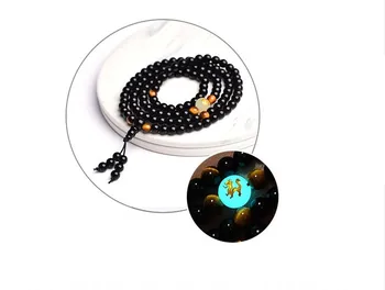 Fluorito Dragon Granulių Šviečiamojo Dragon Obsidianas Zawalcowany Apyrankės Fine Jewelry