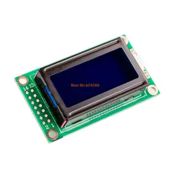 【AH ROBOTAS】Mėlyna LCD0802 Simbolių Rodymo Modulis 5V 0802 už