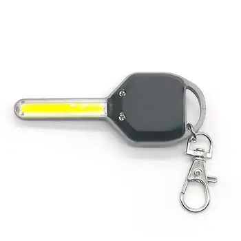 Led Žibintuvėlis Šviesos Mini Rakto Formos Pagrindinių Grandinės Žiedas Keychain Pagalbos Žibintuvėlis Šviesos Lempos Kempingas J9D0