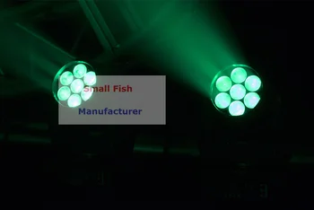 7X12W LED Lyra Juda Galvos Šviesos Plauti Šviesos Efektas Dj Šviesos Diskoteka Šviesos Naktinių klubų Šalis, Kalėdų Šviesos Projektorius Lazerių Šou