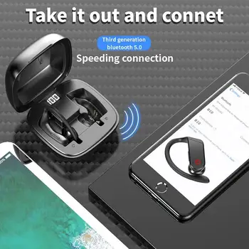 GuideRay B10 TWS Bluetooth 5.0 Tiesa Belaidžio Aktyviojo Triukšmo Izoliuotas Sporto Hifi Muzikos Stereo laisvų Rankų įranga laisvų Rankų įrangos Ausinių Ausinių
