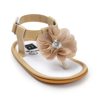 Vasarą kūdikis gėlių batai kūdikių mergaičių mados sandalai vaikams, batai infantil bebe bamblys mergina batai sol 0~18M CX21A.