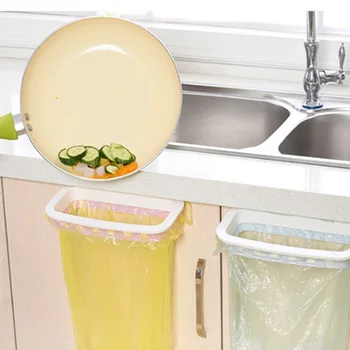 2020 Plastikiniai Virtuvės Šiukšlių Dėžę Krepšys Saugojimo Rūbams Kabinti Laikiklis Durų Šiukšlių Turėtojas Durys-atgal stalčiuko Virtuvės Reikmenys