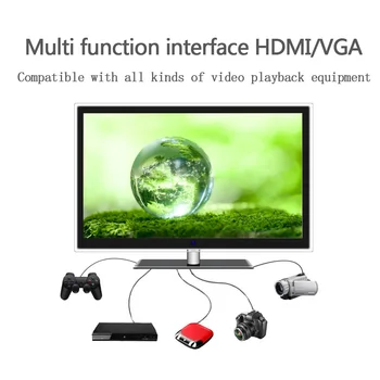 HDMI į HDMI 2.0 Kabelis remti 1080P 4K 3D Vyrų Vyrų 2.0 HDMI Kabelis TV HDTV Planšetinių Kompiuterių Projektorius PS4