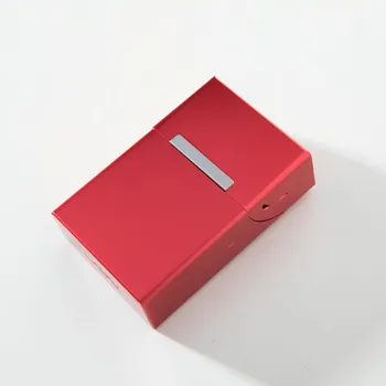 Kūrybinė Asmenybė talpinimo Atveju Plonas Metalo Cigarečių Dėžutė Aliuminio Dovanų Dėžutėje Cigarečių Savininko Priedai