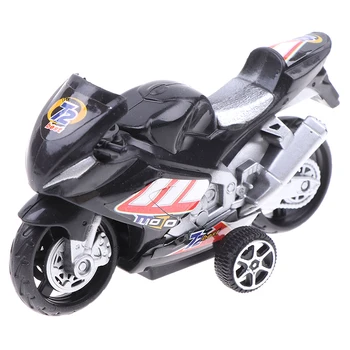Vaikai Kolekcija Dovanų Puošimas Kietas Modelis Žaislas Off-road Transporto Modeliavimas Plastiko Diecast Motociklo 9.8x5.7cm
