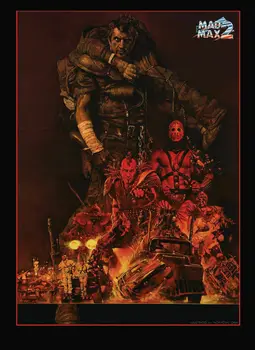 Naujas Mad Max Fury Road Filmą Šilko Audinys Sienos plakatus Dekoro Lipduko Šviesus