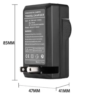 Baterijos Kroviklis skirtas Casio Exilim EX-FC100, EX-P505, EX-P600, EX-P700, EX-Z450, EX-Z750, EX-Z850 Skaitmeninis Fotoaparatas