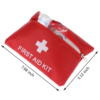 1 Rinkinys Mini 12 Tipų Lauko Namo Avarinės Survival Kit Petnešomis Parama Pirmosios Pagalbos Energency Medicinos Krepšys