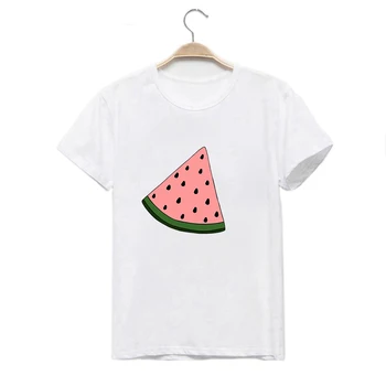 Lūs Los 2020 T-shirt Moterims, Harajuku Mados vaisių pagrindinio viršūnes atsitiktinis mados Tees vasaros negabaritinių spausdinti baltos spalvos marškinėlius