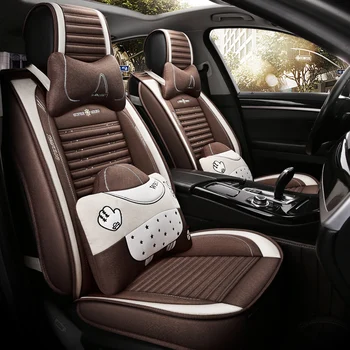 Visiška linų pluošto automobilių sėdynės padengti automobilių sėdynės apima Honda civic sutarimu crv grosstour 