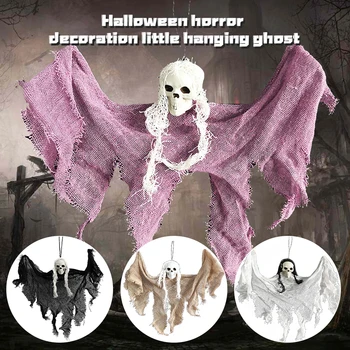 Creepy Halloween Baisu Kabinti Kaukolės Skeletas Dvasios, Baras, Sodas Grim Reaper Lavonas Kaukolės Galvą Kieme, Namų Dekoro Prekių