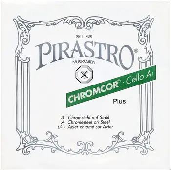 339920 chromcor plius 4/4 cello violončelės stygų komplektą (metalo) Pirastro