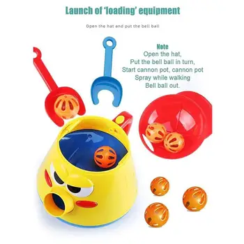 Elektrinis Universalus Bubble Pot Paleidimo, Su Varpų Vežimėlis Baby Dulkių Interaktyvus Bamblys Tėvų-vaikų Žaislai Vaikams Dovanų