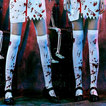 Helovinas Stiliaus Kojinės Kraujavimas Modelis Vaiduoklių Festivalis Šalis Ilgą Kraujo Kūrybos Cosplay Rekvizitai Veiklos