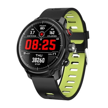 Hotest L5 Smart Watch Vyrų IP68 Vandeniui Kelis Sporto Režimą, Širdies ritmo Orų Prognozė Bluetooth 