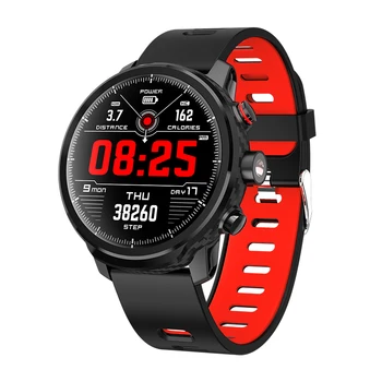 Hotest L5 Smart Watch Vyrų IP68 Vandeniui Kelis Sporto Režimą, Širdies ritmo Orų Prognozė Bluetooth 