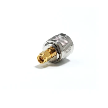 10pc N male plug jungiklis SMA male plug RF Įkalbinėti Adapteris konverteris Tiesiai Nickelplated NAUJAS didmeninės