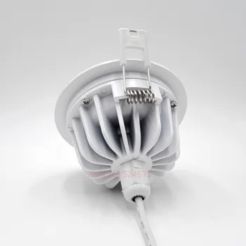 Vandeniui led downlight ip65 SMD LED žemyn šviesos vandeniui embedded 10w 15w 20pcs/aikštelė 3 metų garantija nemokamas pristatymas