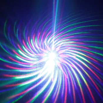 10W RGB Lazerių Šviesos Star Dušai Lazerinių Projektorių, Diskoteka Šviesos Šou Spalvų Šviesos Raštas Gobo Scenos Apšvietimo Efektas Klubo Dj Lazeriu